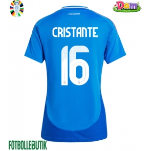 Italien Bryan Cristante #16 Hemmatröja Kvinnor EM 2024 Kortärmad